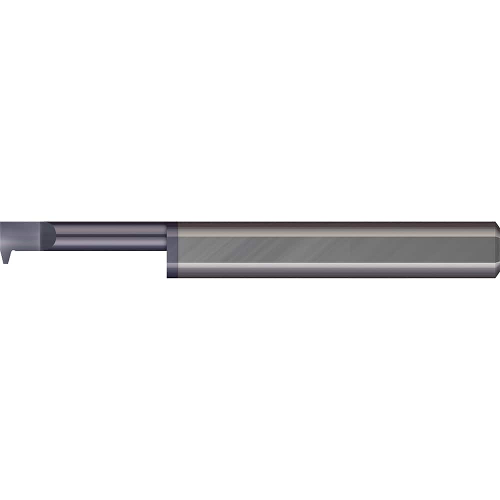 Micro 100 - Single Point Threading Tools; Thread Type: ACME Internal ; Material: Solid Carbide ; Profile Angle: 29 ; Threading Diameter (Decimal Inch): 0.3600 ; Cutting Depth (Decimal Inch): 1.0000 ; Maximum Threads Per Inch: 12 - Exact Industrial Supply