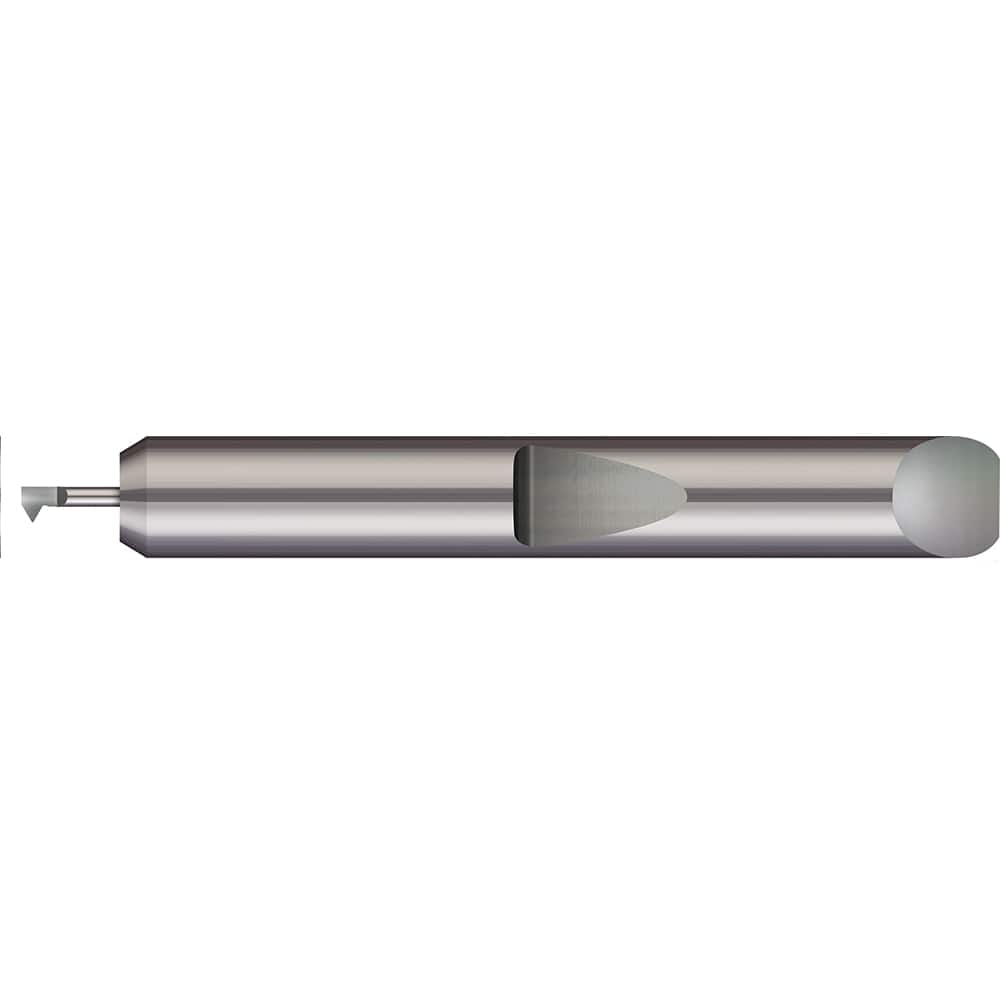 Micro 100 - Single Point Threading Tools; Thread Type: Internal ; Material: Solid Carbide ; Profile Angle: 60 ; Threading Diameter (Decimal Inch): 0.0400 ; Cutting Depth (Decimal Inch): 0.1000 ; Maximum Threads Per Inch: 80