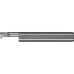 Micro 100 - Single Point Threading Tools; Thread Type: Internal ; Material: Solid Carbide ; Profile Angle: 60 ; Threading Diameter (Decimal Inch): 0.1000 ; Cutting Depth (Decimal Inch): 0.3500 ; Maximum Threads Per Inch: 56 - Exact Industrial Supply