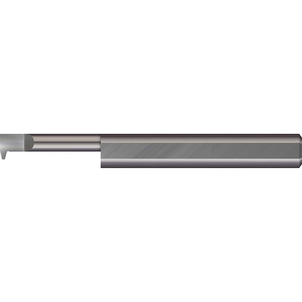 Micro 100 - Single Point Threading Tools; Thread Type: ACME Internal ; Material: Solid Carbide ; Profile Angle: 29 ; Threading Diameter (Decimal Inch): 0.2000 ; Cutting Depth (Decimal Inch): 0.7500 ; Maximum Threads Per Inch: 16 - Exact Industrial Supply