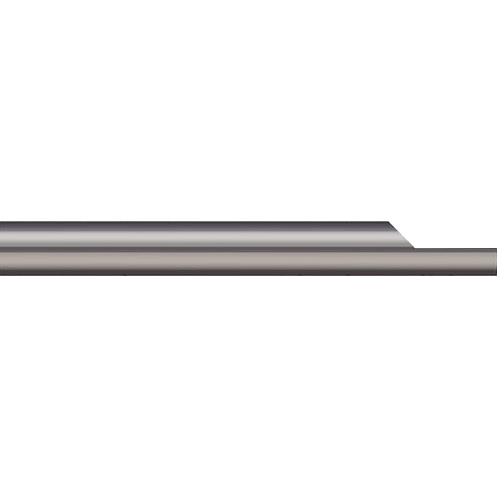 Micro 100 - Tool Bit Blanks; Material: Solid Carbide ; End Shape: Split End ; Width/Diameter (Inch): 1/8 ; Overall Length (Inch): 3 - Exact Industrial Supply