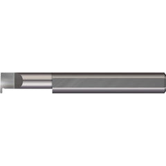 Micro 100 - Grooving Tools; Grooving Tool Type: Full Radius ; Material: Solid Carbide ; Shank Diameter (Decimal Inch): 0.2500 ; Shank Diameter (Inch): 1/4 ; Groove Width (Decimal Inch): 0.0300 ; Projection (Decimal Inch): 0.0500 - Exact Industrial Supply