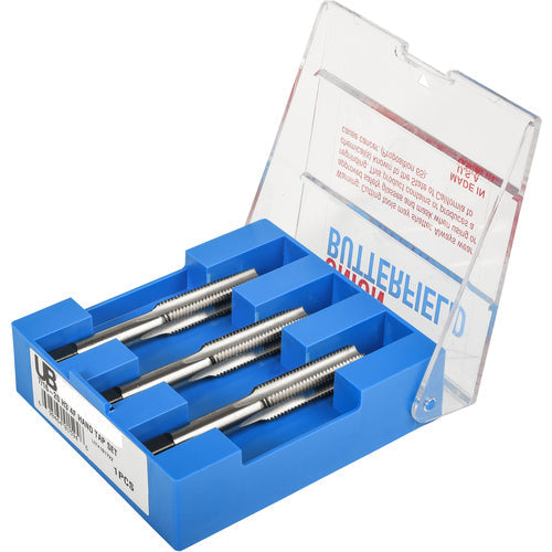 ‎No.1 72 2 Flute Tap Set Union Butterfield HSS Bright UNF Hand Tap, Set of 3 pcs Straight Flute ANSI E-code # 1528S1-72H1 - Exact Industrial Supply
