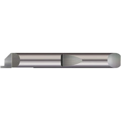 Micro 100 - Grooving Tools; Grooving Tool Type: Face ; Material: Solid Carbide ; Shank Diameter (Decimal Inch): 0.1875 ; Shank Diameter (Inch): 3/16 ; Groove Width (Decimal Inch): 0.0200 ; Projection (Decimal Inch): 0.0500 - Exact Industrial Supply