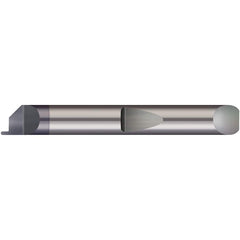 Micro 100 - Grooving Tools; Grooving Tool Type: Face ; Material: Solid Carbide ; Shank Diameter (Decimal Inch): 0.1875 ; Shank Diameter (Inch): 3/16 ; Groove Width (Decimal Inch): 0.0250 ; Projection (Decimal Inch): 0.0500 - Exact Industrial Supply