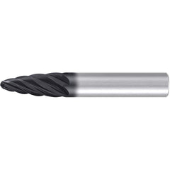 Emuge - Barrel Cutter End Mills; End Type: Circle Segment Oval Form ; Material: Solid Carbide ; Small End Diameter (mm): 6.00 ; Shank Diameter (mm): 16.0000 ; Length of Cut (mm): 31.0000 ; Length of Cut (Inch): 0 - Exact Industrial Supply