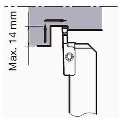 CGWSR2525-FLR3GP Grooving Tool - Benchmark Tooling