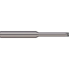 Micro 100 - Single Profile Thread Mills; Maximum Threads Per Inch: 80 ; Minimum Threads Per Inch: 56 ; Thread Type: Internal/External ; Minimum Nominal Diameter (Inch): #2 ; Cutting Diameter (Inch): 0.0600 ; Shank Diameter (Inch): 1/8 - Exact Industrial Supply