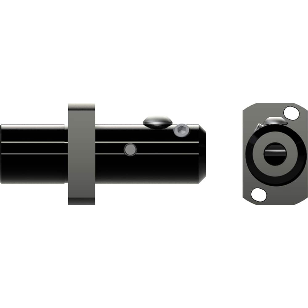 Micro 100 - Boring & Grooving Bar Holders; Inside Diameter (Inch): 3/16 ; Inside Diameter (Decimal Inch): 0.1875 ; Outside Diameter (Decimal Inch): 22.0000 ; Overall Length (Decimal Inch): 3.00000 ; Overall Length (Inch): 3 ; Through Coolant: Yes - Exact Industrial Supply