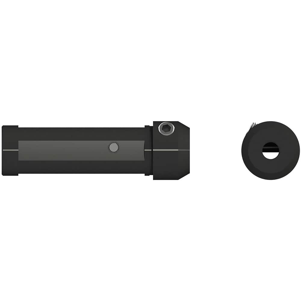 Micro 100 - Boring & Grooving Bar Holders; Inside Diameter (Inch): 1/4 ; Inside Diameter (Decimal Inch): 0.2500 ; Outside Diameter (Decimal Inch): 1.0000 ; Outside Diameter (Inch): 1 ; Overall Length (Decimal Inch): 2.80000 ; Through Coolant: Yes - Exact Industrial Supply