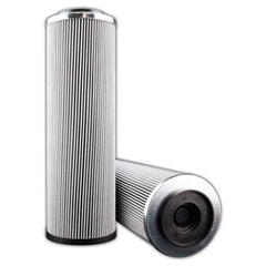 Replacement/Interchange Hydraulic Filter Element: Microglass, 10  µ