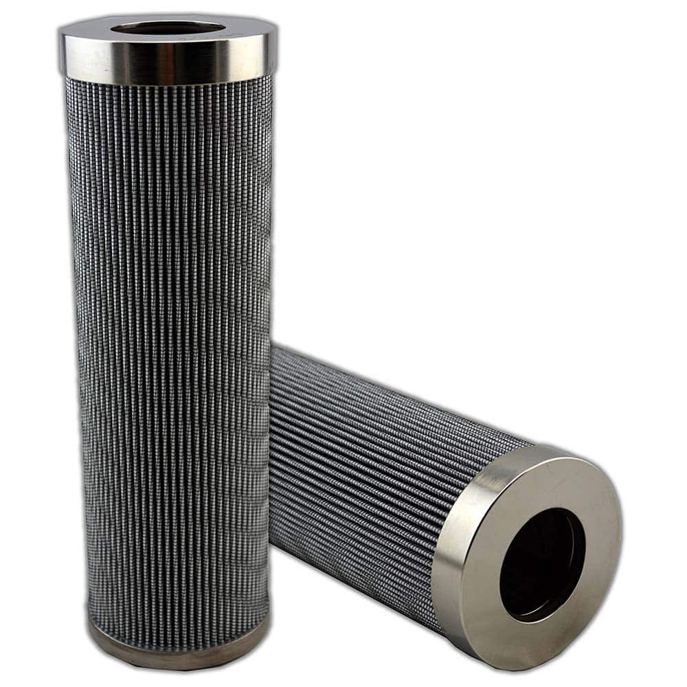 Replacement/Interchange Hydraulic Filter Element: Microglass, 10  µ