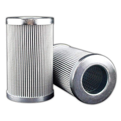 Replacement/Interchange Hydraulic Filter Element: Microglass, 10  µ