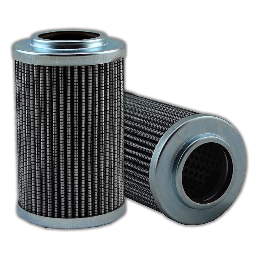 Replacement/Interchange Hydraulic Filter Element: Microglass, 10  µ