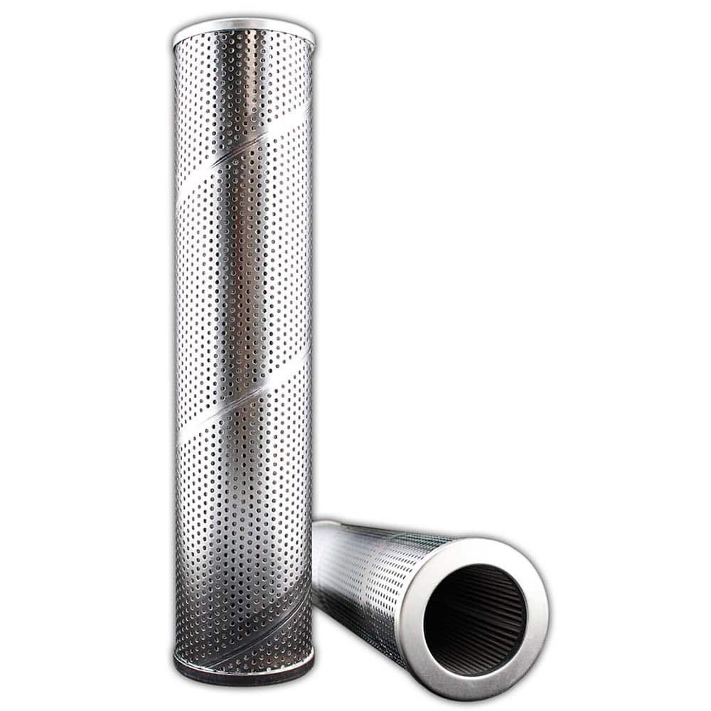 Replacement/Interchange Hydraulic Filter Element: Microglass, 10  µ