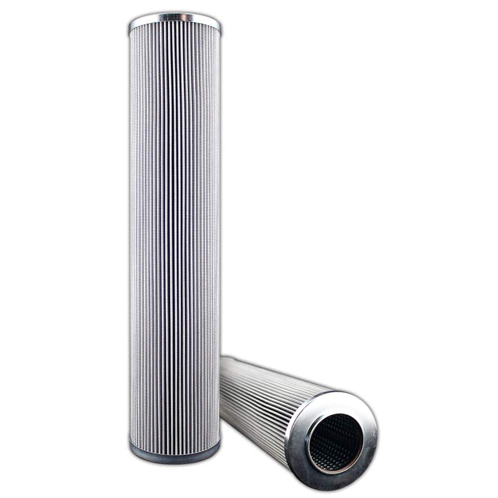 Replacement/Interchange Hydraulic Filter Element: Microglass, 10  µ