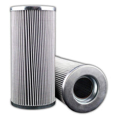 Replacement/Interchange Hydraulic Filter Element: Microglass, 10  µ
