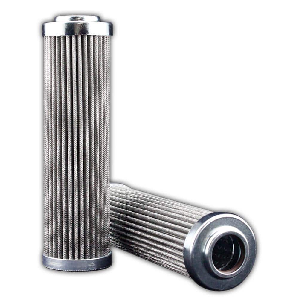 Replacement/Interchange Hydraulic Filter Element: Stainless Steel Fiber, 3  µ