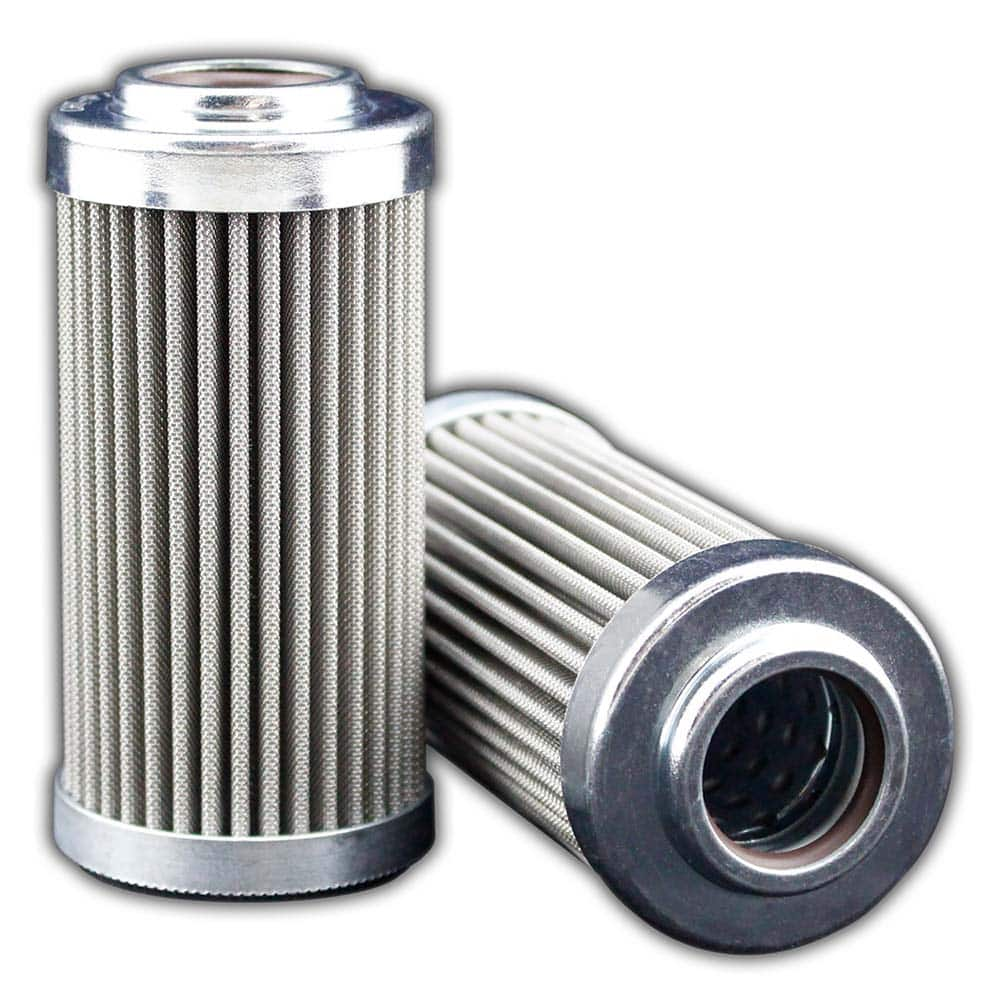 Replacement/Interchange Hydraulic Filter Element: Stainless Steel Fiber, 5  µ