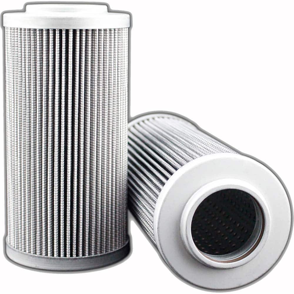 Replacement/Interchange Hydraulic Filter Element: Microglass, 10  µ