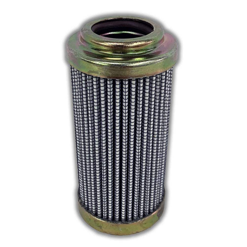 Replacement/Interchange Hydraulic Filter Element: Microglass, 10  µ