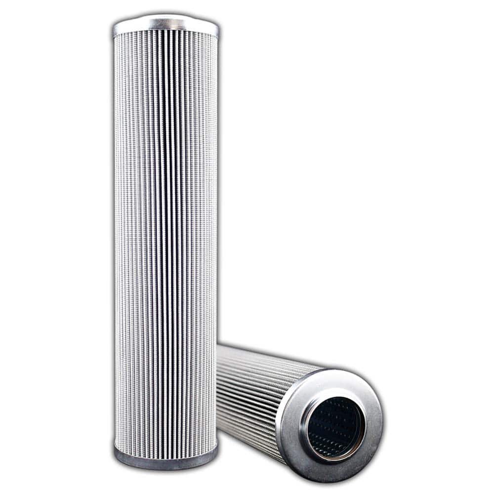 Replacement/Interchange Hydraulic Filter Element: Microglass, 10  µ