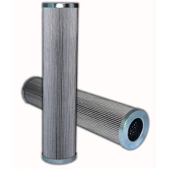 Replacement/Interchange Hydraulic Filter Element: Microglass, 10  µ