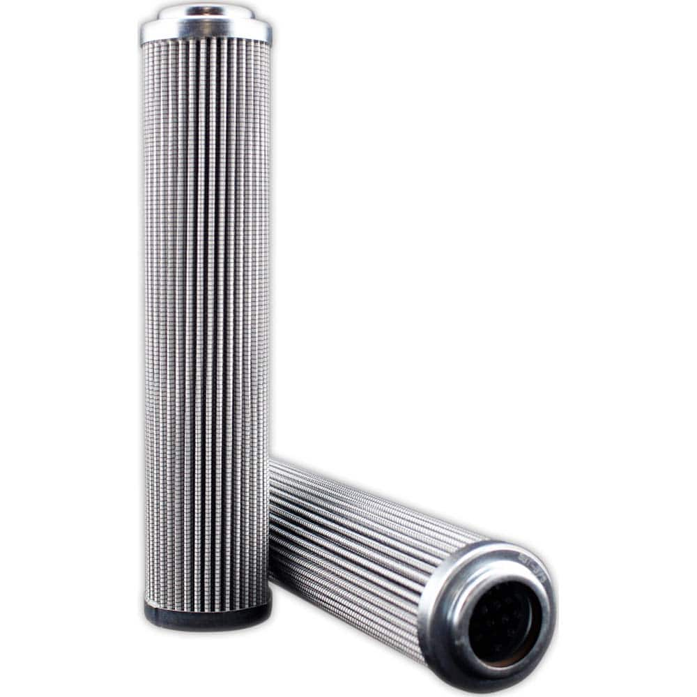 Replacement/Interchange Hydraulic Filter Element: Microglass, 10  µ