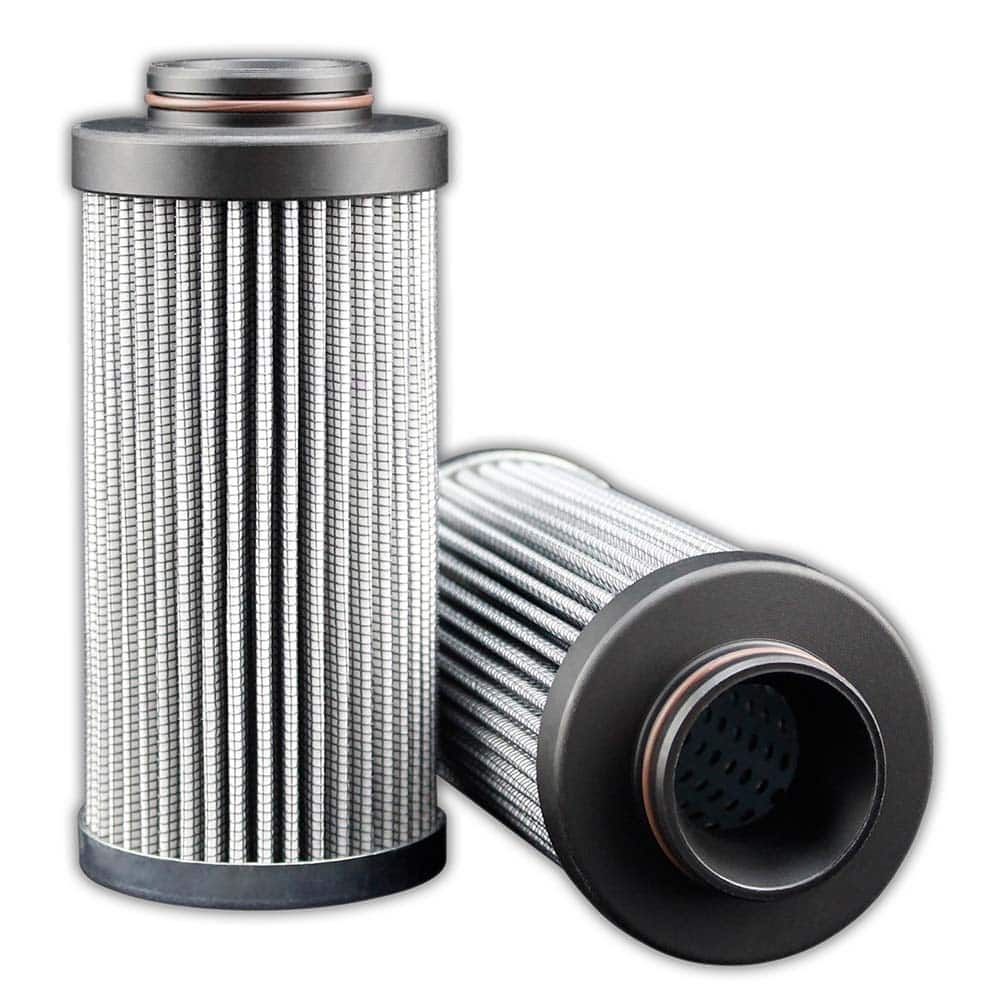 Replacement/Interchange Hydraulic Filter Element: Microglass, 10  µ