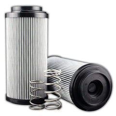 Replacement/Interchange Hydraulic Filter Element: Microglass, 10  µ