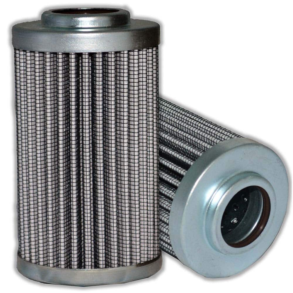 Replacement/Interchange Hydraulic Filter Element: Microglass, 10  µ