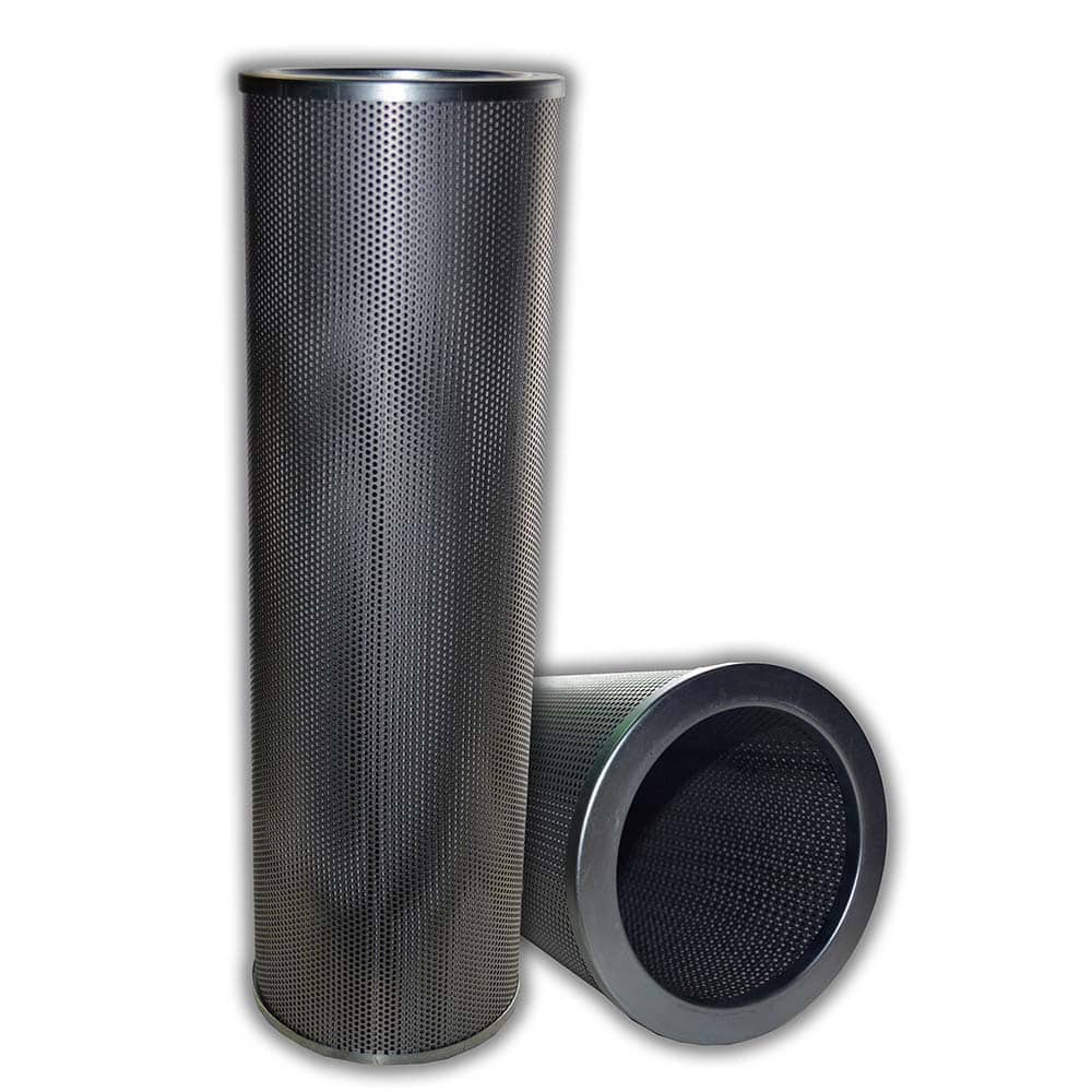 Replacement/Interchange Hydraulic Filter Element: Microglass, 10  µ