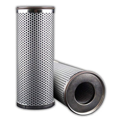 Replacement/Interchange Hydraulic Filter Element: Microglass, 10  µ