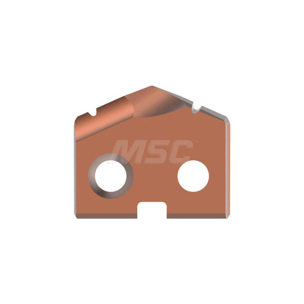 Spade Drill Insert: 15.5 mm Dia, Series 0, Super Cobalt AM200 Finish, Series 0