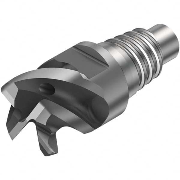 Sandvik Coromant - 20mm Mill Diam, 12mm LOC, 12mm OAL, 4 Flute Square End Mill Head - Benchmark Tooling