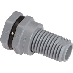 Hayward - Plastic Pipe Fittings; Type: Bulkhead Fitting ; Fitting Size: 6 (Inch); End Connections: Socket x FNPT ; Material: CPVC ; Schedule: 80 ; Maximum Pressure (psi): 150.00 - Exact Industrial Supply