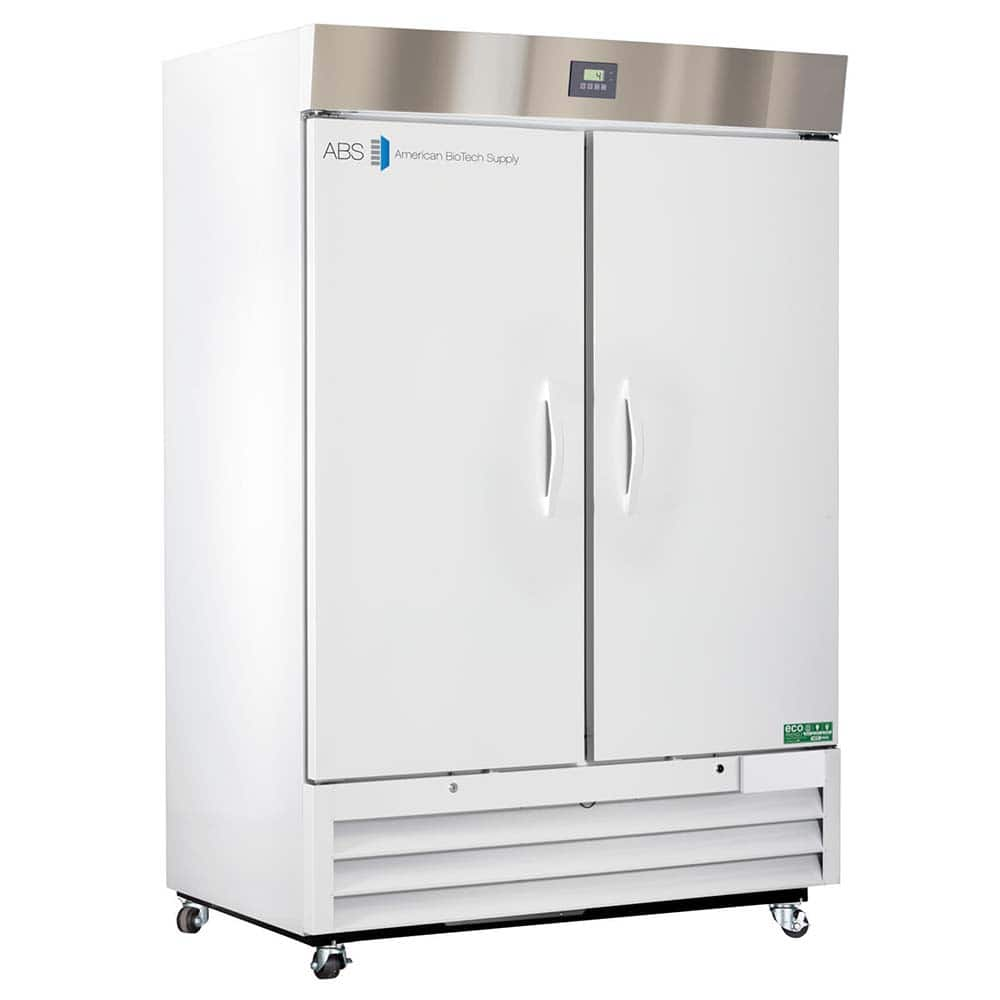 American BioTech Supply - Laboratory Refrigerators and Freezers; Type: Laboratory Refrigerator ; Volume Capacity: 49 Cu. Ft. ; Minimum Temperature (C): 1.00 ; Maximum Temperature (C): 10.00 ; Width (Inch): 54 ; Depth (Inch): 34-3/4 - Exact Industrial Supply