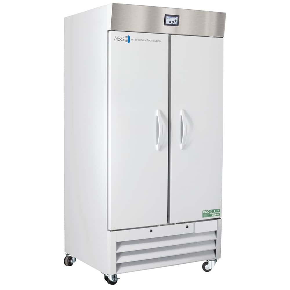 American BioTech Supply - Laboratory Refrigerators and Freezers; Type: Laboratory Refrigerator ; Volume Capacity: 36 Cu. Ft. ; Minimum Temperature (C): 1.00 ; Maximum Temperature (C): 10.00 ; Width (Inch): 39-5/8 ; Depth (Inch): 34-3/4 - Exact Industrial Supply