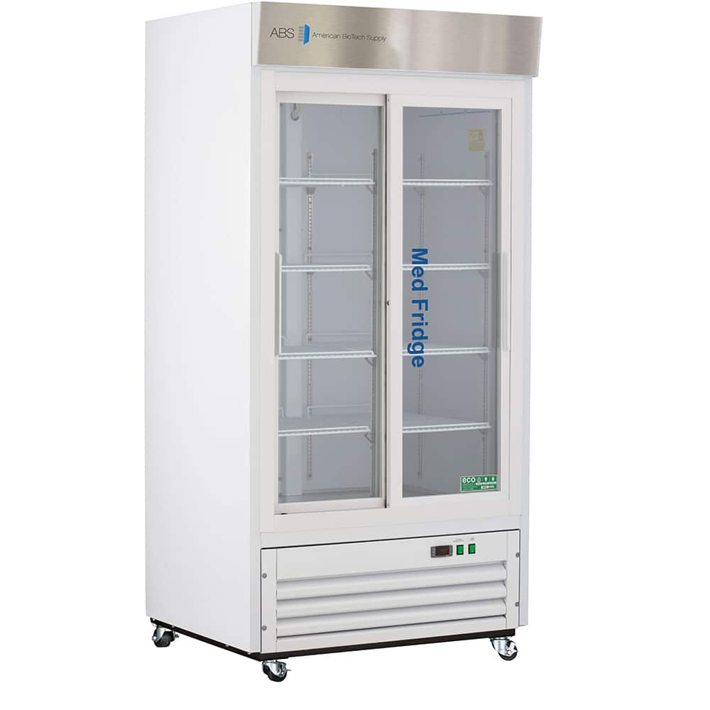 American BioTech Supply - Laboratory Refrigerators and Freezers; Type: Pharmacy/Vaccine Refrigerator ; Volume Capacity: 33 Cu. Ft. ; Minimum Temperature (C): 2.00 ; Maximum Temperature (C): 8.00 ; Width (Inch): 39-5/8 ; Depth (Inch): 33-1/4 - Exact Industrial Supply