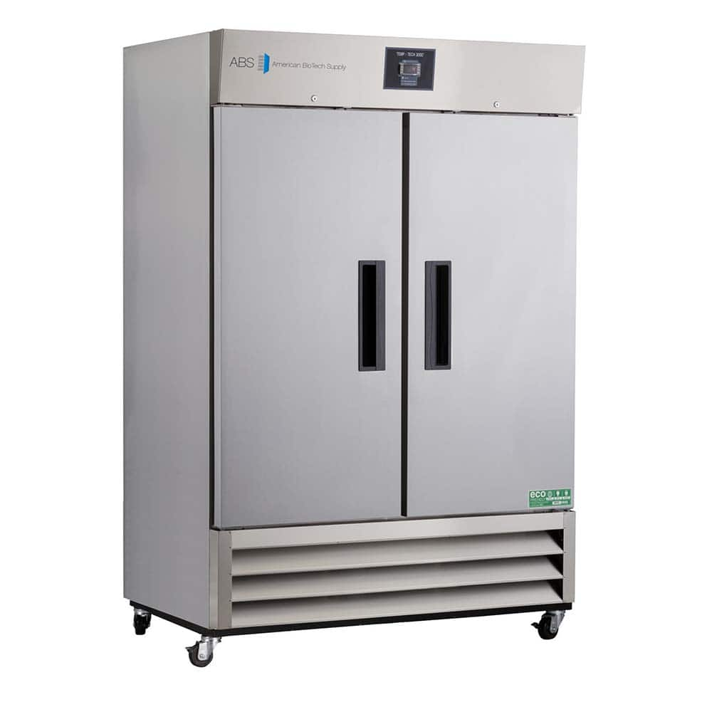 American BioTech Supply - Laboratory Refrigerators and Freezers; Type: Laboratory Refrigerator ; Volume Capacity: 49 Cu. Ft. ; Minimum Temperature (C): 1.00 ; Maximum Temperature (C): 10.00 ; Width (Inch): 54 ; Depth (Inch): 35-3/4 - Exact Industrial Supply