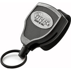 Key-Bak - Key Control; Type: Retractable Key Chain ; Number of Keys: 22 ; Color: Black ; Width (Inch): 1 - Exact Industrial Supply