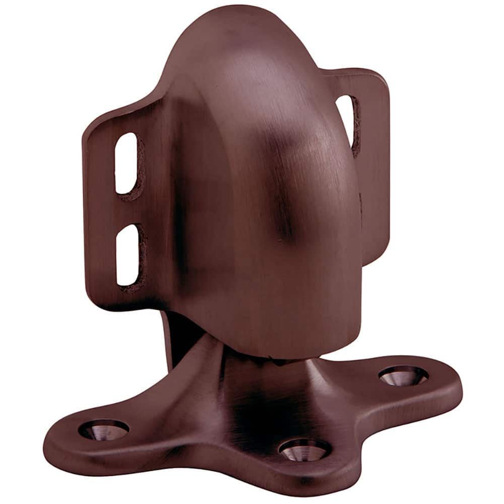 IVES - Stops; Type: Automatic Holder Floor Stop ; Finish/Coating: Oil Rubbed Bronze ; Projection: 3-11/16 (Inch); Mount Type: Floor - Exact Industrial Supply