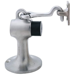 IVES - Stops; Type: Manual Door Holder Floor Stop ; Finish/Coating: Satin Chrome ; Projection: 3-3/4 (Inch); Mount Type: Floor - Exact Industrial Supply