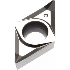 DCGT32.51FN-ALU AT20 Carbide Turning Insert Neutral, 9.67mm Long, 9.53mm Inscribed Circle, 0.4mm Corner Radius, 3.97mm Thick, 55° Diamond