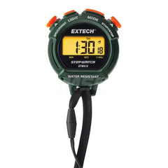 Stopwatches; Type: Digital Stopwatch; Accuracy: +/-3; Power Source: Battery; Elapsed Time: Yes; Snooze Alarm: Yes; Split Time: Yes; Water-resistance: Yes; Includes:  ™CR2032 battery and 39″ (1 m) snap-away neckstrap; Functions: Elapsed Timer, Split Time,