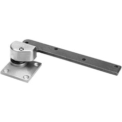 Rixson - Pivot Hinges; Finish/Coating: Oil Rubbed Bronze ; Material: Brass ; Type: Offset Hung Regular Standard-Duty Pivot ; Hand: Left Hand ; Leaf Height: 4-1/4 (Inch); Length (Inch): 9-5/8 - Exact Industrial Supply