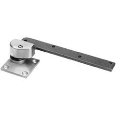 Rixson - Pivot Hinges; Finish/Coating: Oil Rubbed Bronze ; Material: Brass ; Type: Offset Hung Regular Standard-Duty Pivot ; Hand: Right Hand ; Leaf Height: 4-1/4 (Inch); Length (Inch): 9-5/8 - Exact Industrial Supply