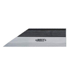 Insize USA LLC - Straightedges; Type: Beveled Edge ; Overall Length (Inch): 6 ; Overall Width (Inch): 1-3/16 ; Overall Thickness (Inch): 1/4 ; Edge Flatness (micro m): 102.00 ; Material: Stainless Steel - Exact Industrial Supply