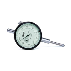 Insize USA LLC - Dial Drop Indicators; Maximum Measurement (Inch): 1/4 ; Dial Graduation (Decimal Inch): 0.000500 ; Dial Reading: 0-50 ; Dial Diameter (Inch): 2-23/64 ; Accuracy (Decimal Inch): ?.0015 ; Dial Color: White - Exact Industrial Supply