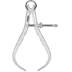 Insize USA LLC - Firm-Joint Calipers, Spring Calipers & Dividers; Type: Outside Spring Caliper ; Leg Size (Inch): 8 ; Joint Type: Firm Joint ; Maximum Measurement (Inch): 8 ; Maximum Measurement (Decimal Inch): 8 ; Calibrated: No - Exact Industrial Supply